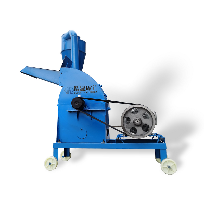 High-efficiency hammer mill – Specialized in crushing corn stalks, hay, and agricultural and livestock waste.